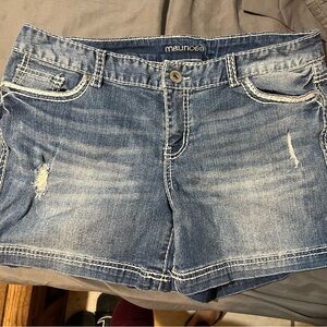 Maurices Blue Denim Women's Shorts